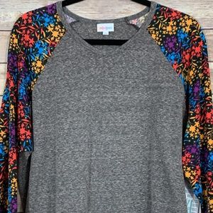 LuLaRoe Women's Randy Baseball Top